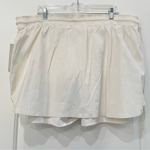 NWT Athleta White Trekkie Skort Size 18 - Picture 9 of 10